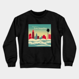 Los Angeles Christmas Crewneck Sweatshirt